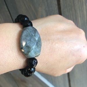 Labradorite stretch bracelet